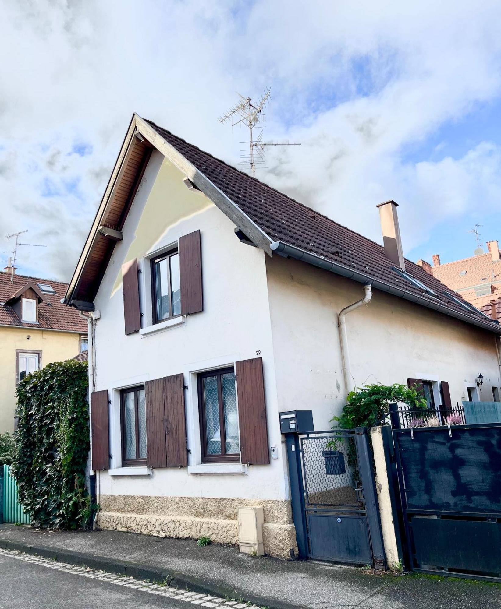 Villa Etage Entier Prive, 45M2 Chez Regine Schiltigheim Esterno foto